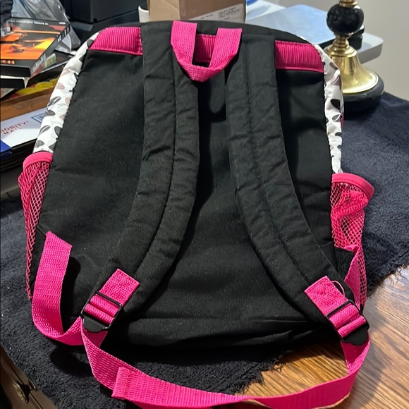 Disney Minnie Mouse Kids Backpack - Pink and Black - Picture 3 of 9